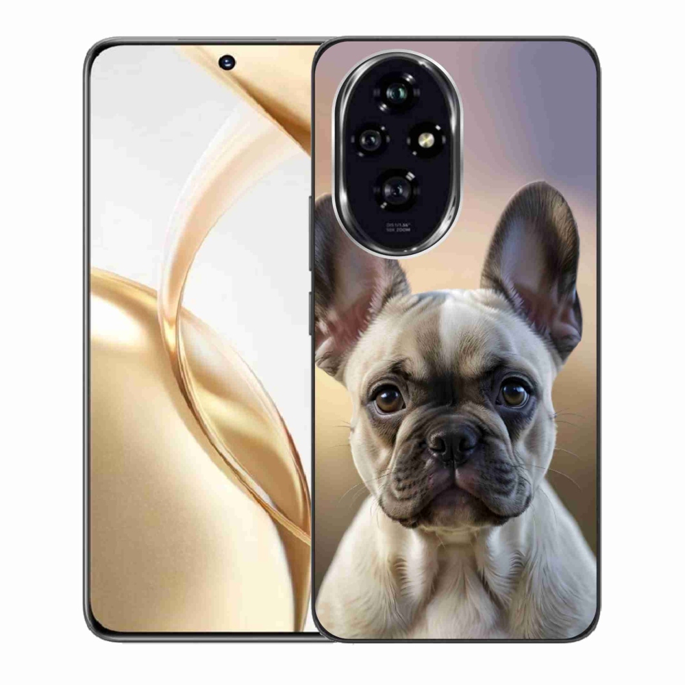 mmCase gél tok az Honor 200 5G-hez – aranyos francia buldog