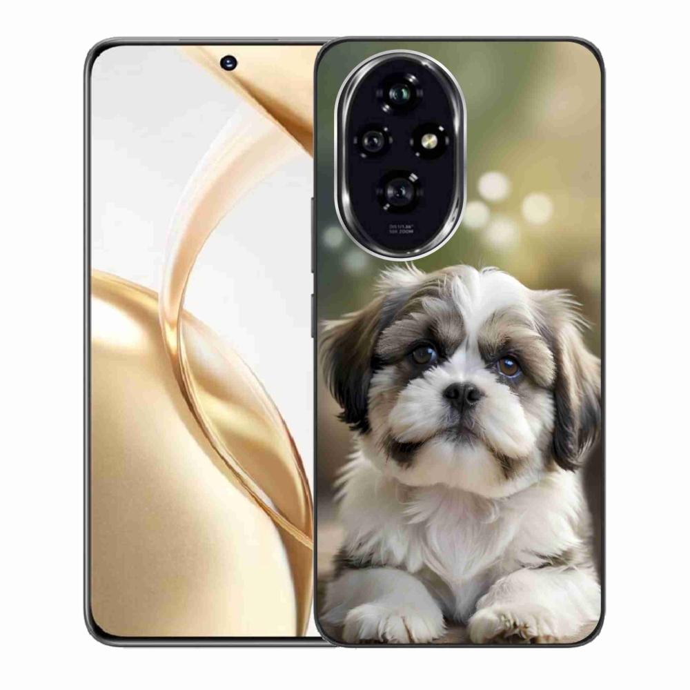 mmCase gél tok az Honor 200 5G-hez – aranyos shih-tzu