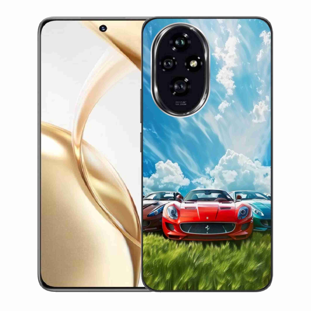 Zselés borítás mmCase a Honor 200 5G számára - sportkocsikhoz