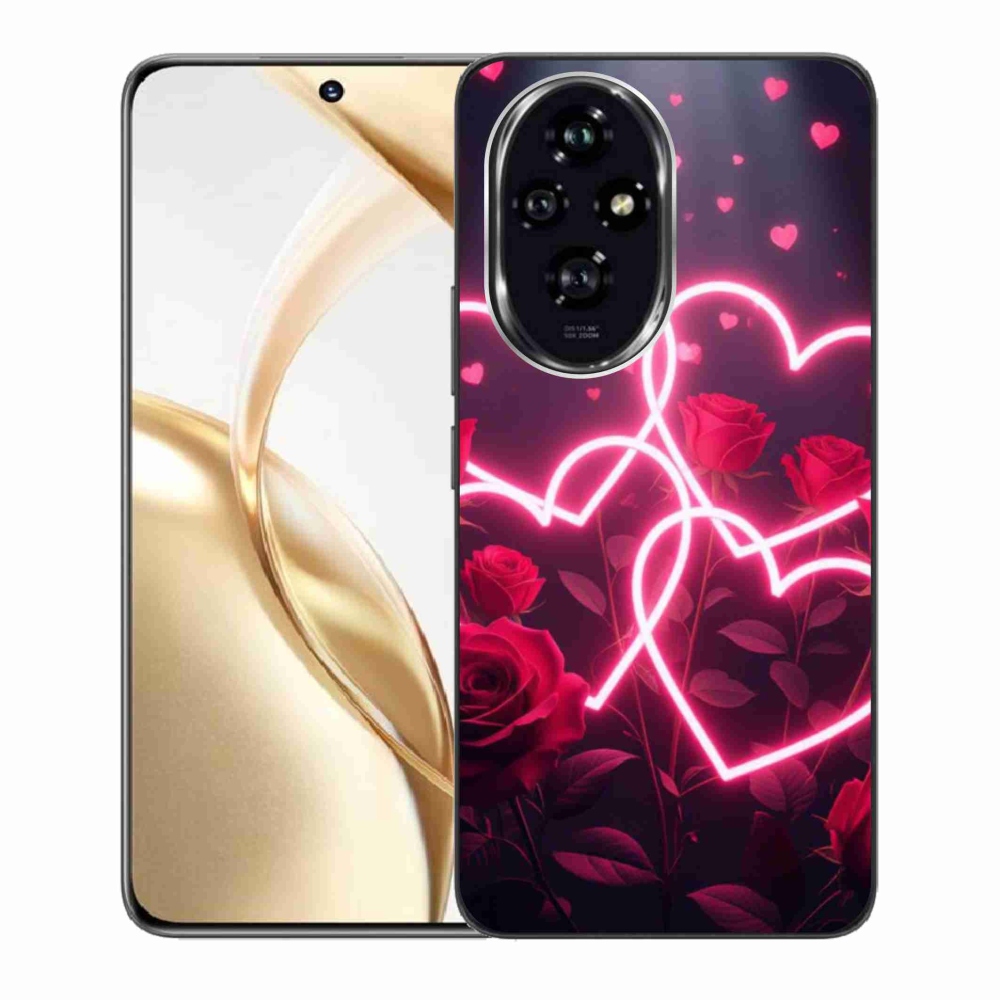 Gél borítás mmCase a Honor 200 5G készülékhez - Szerelem szíve