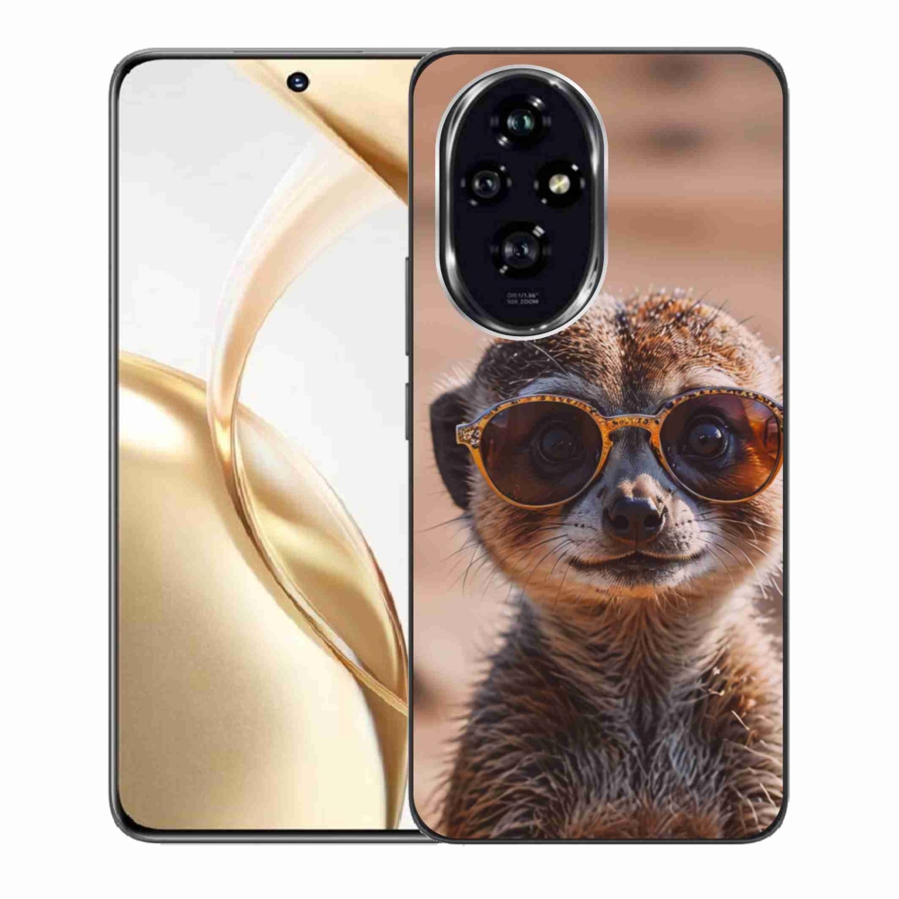 Zselés borítás mmCase a Honor 200 5G számára - stílusos surikata