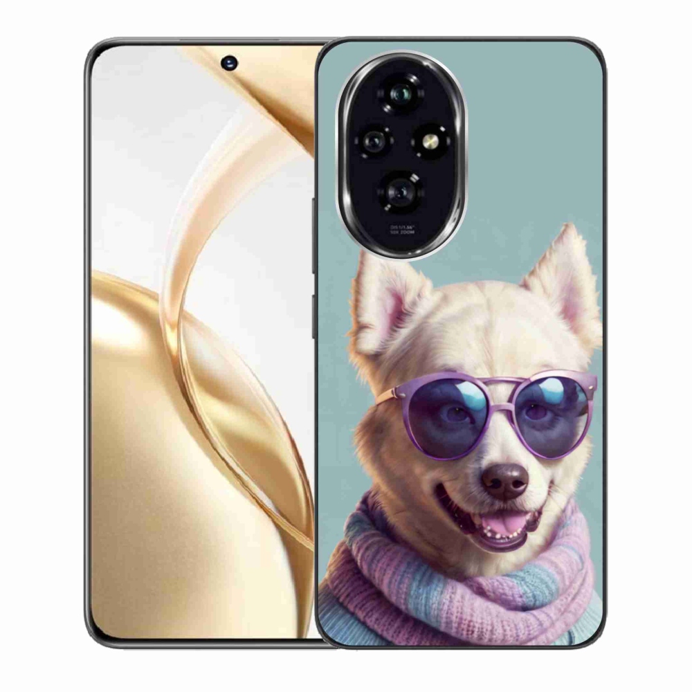 Zselés borítás mmCase a Honor 200 5G számára - stílusos német csúcs