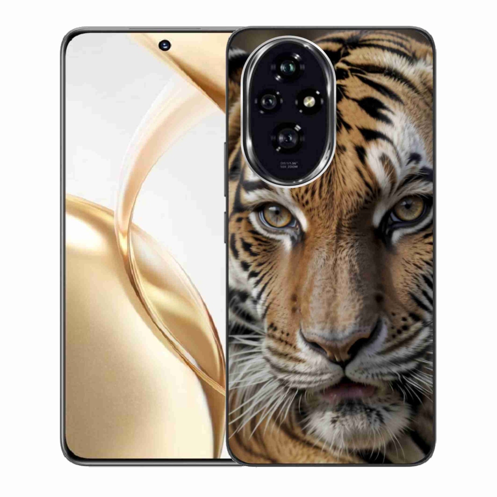 Zselés borítás mmCase a Honor 200 5G számára - tigris nézet