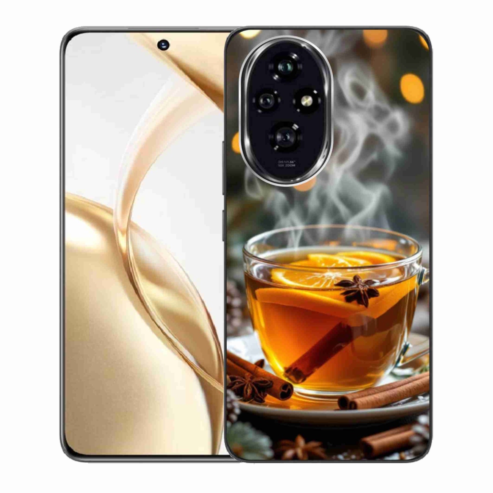 Zselés borító mmCase a Honor 200 5G számára - karácsonyi lyukasztó