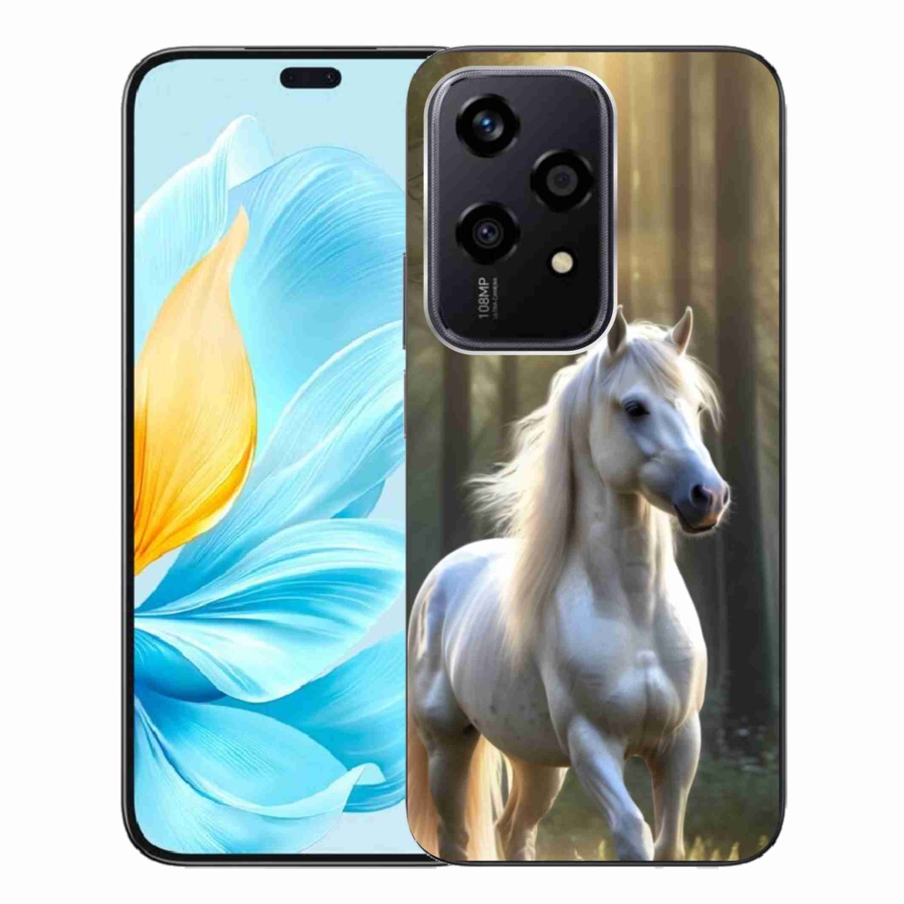 Zselés borítás mmCase a Honor 200 Lite 5G készülékhez - fehér ló 3