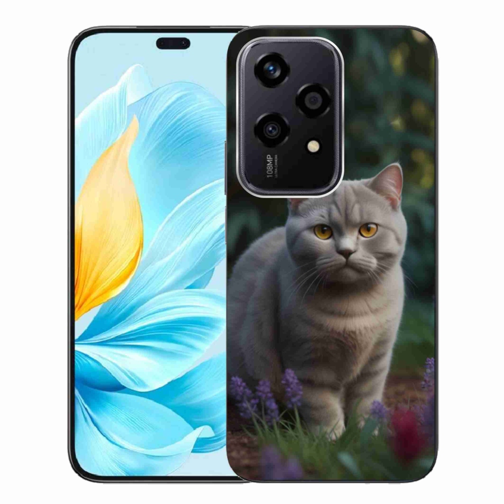 Zselés borítás mmCase a Honor 200 Lite 5G készülékhez - brit macska