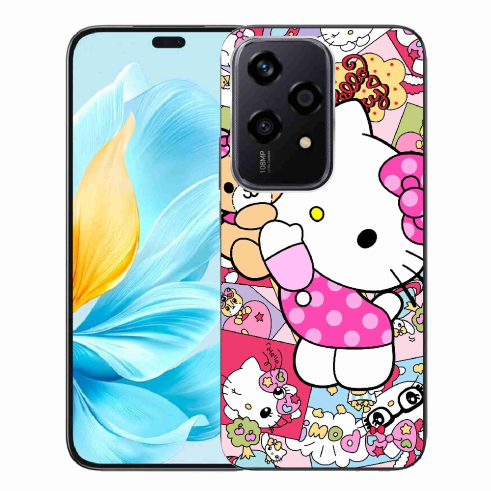 mmCase géltok az Honor 200 Lite 5G-hez – aranyos cica