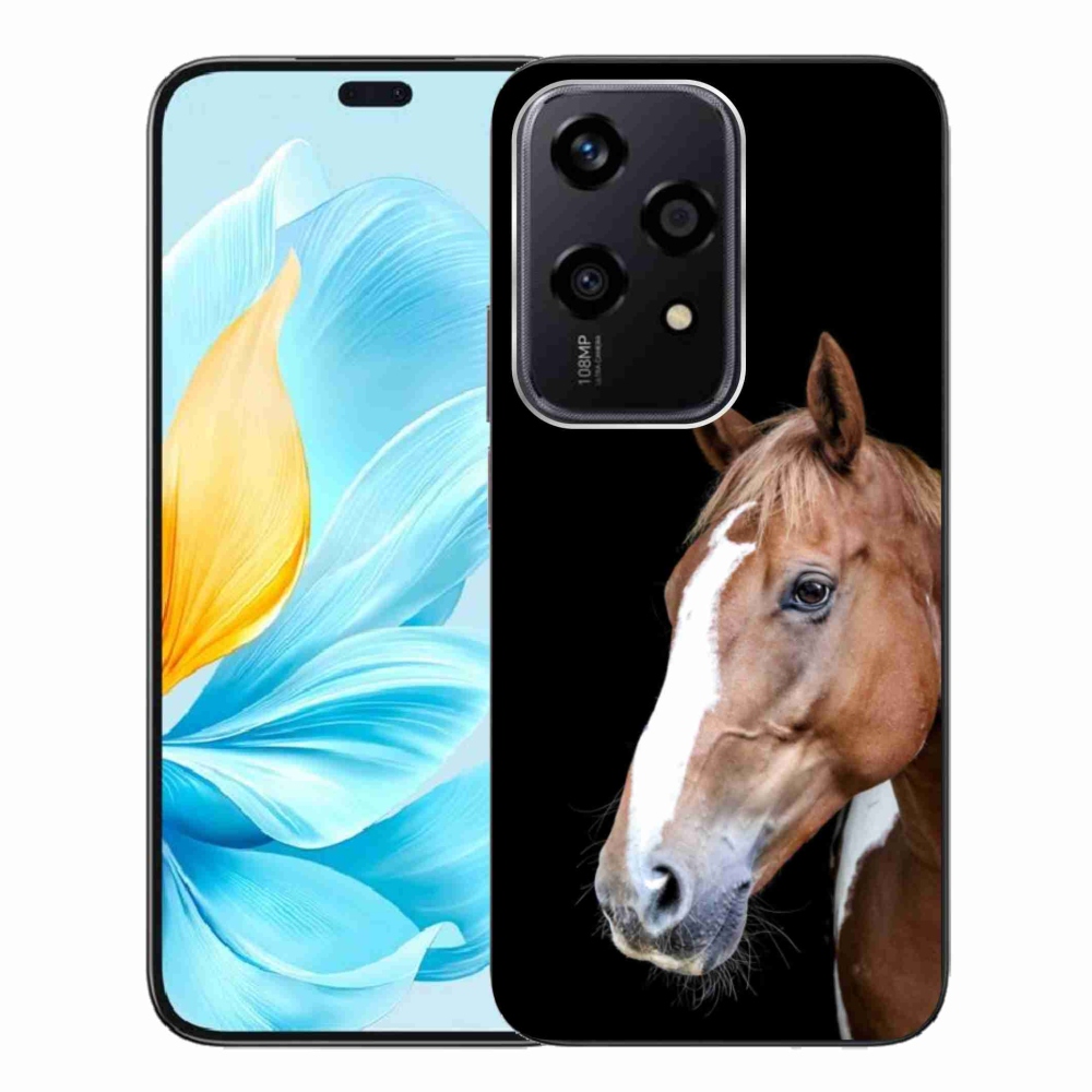 Zselés tok mmCase a Honor 200 Lite 5G készülékhez - barna ló 3