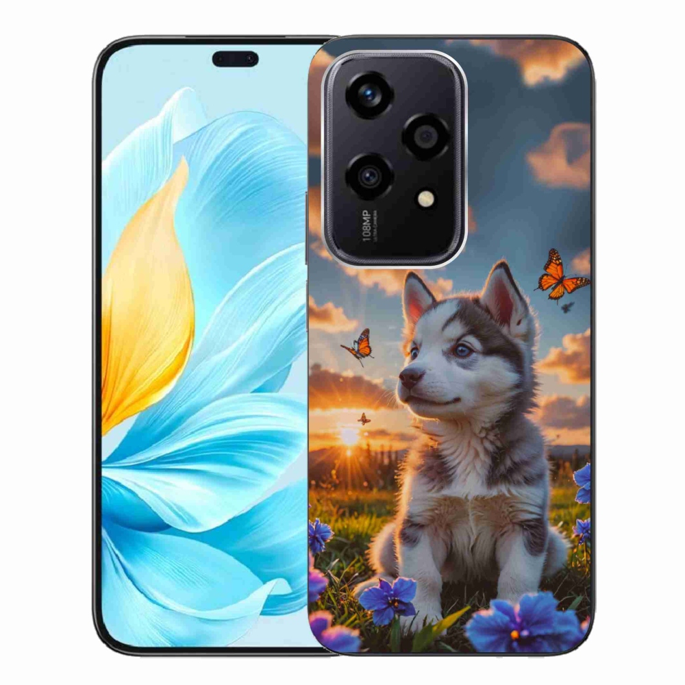 mmCase gél tok az Honor 200 Lite 5G-hez – husky naplementekor