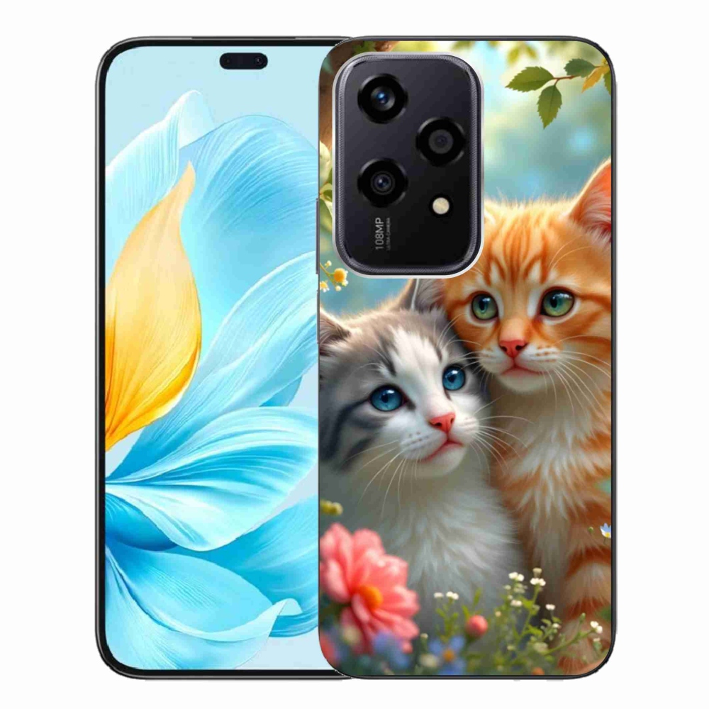 Zselés borítás mmCase a Honor 200 Lite 5G számára - cat love 2