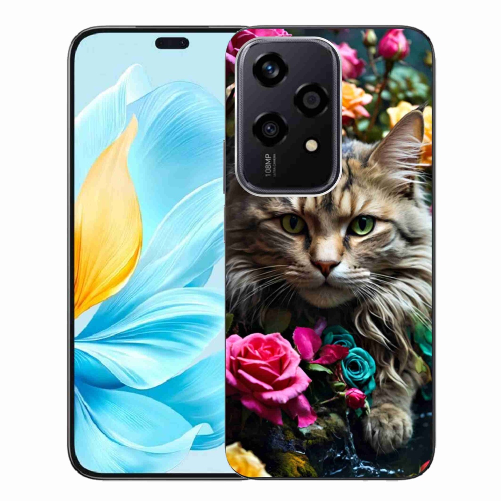 Zselés borítás mmCase a Honor 200 Lite 5G készülékhez - macskaszem nézet 2