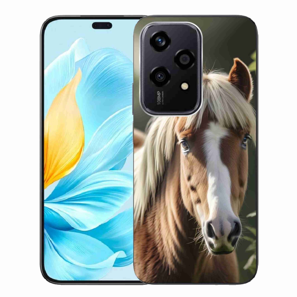 mmCase gél tok az Honor 200 Lite 5G-hez – világos sörényű ló