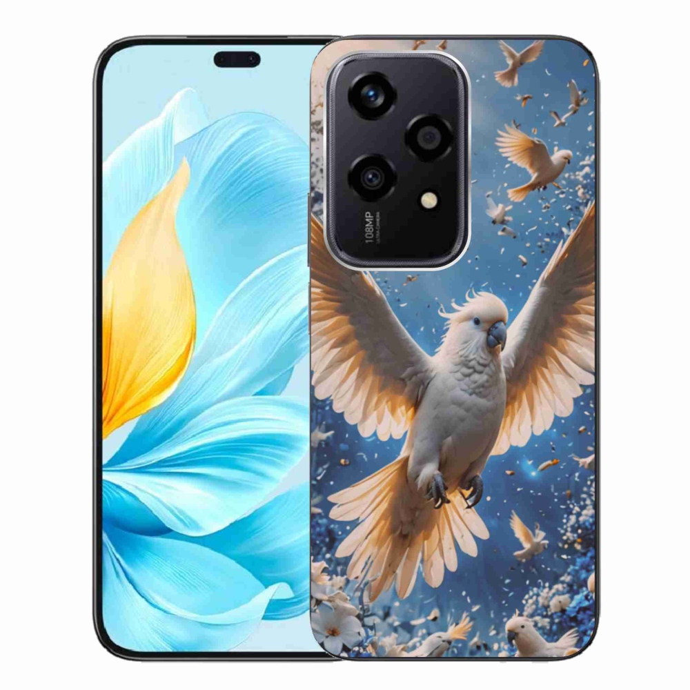 Zselés borítás mmCase a Honor 200 Lite 5G készülékhez - papagáj kakadu