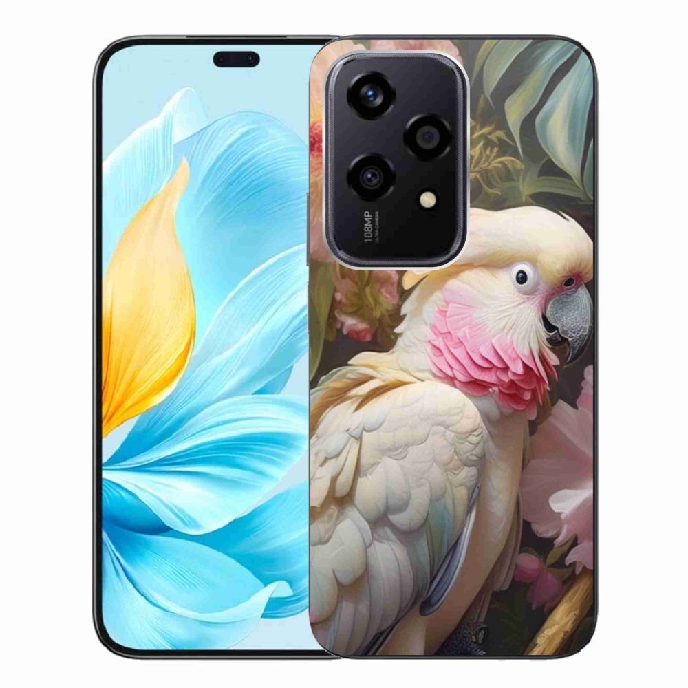 Zselés borítás mmCase a Honor 200 Lite 5G készülékhez - papagáj kakadu rózsaszín 2