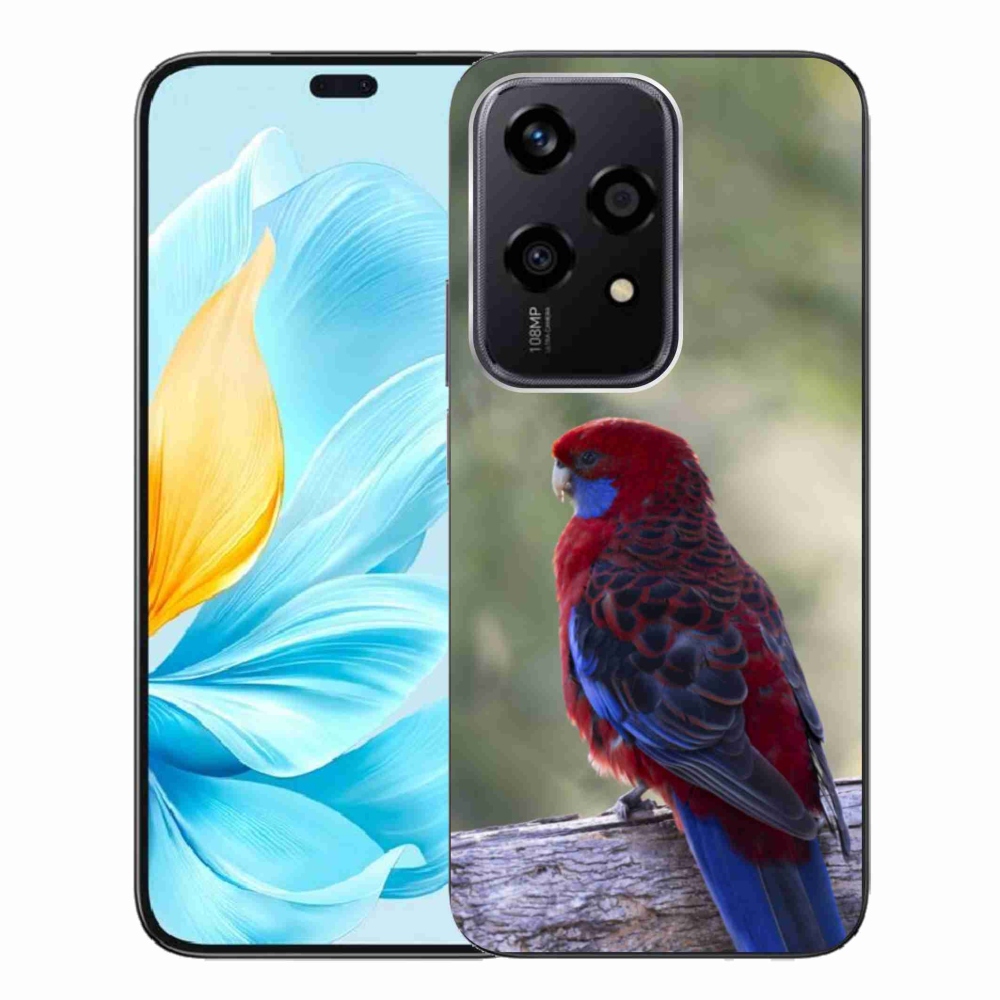 Zselés borítás mmCase a Honor 200 Lite 5G készülékhez - papagáj rosela