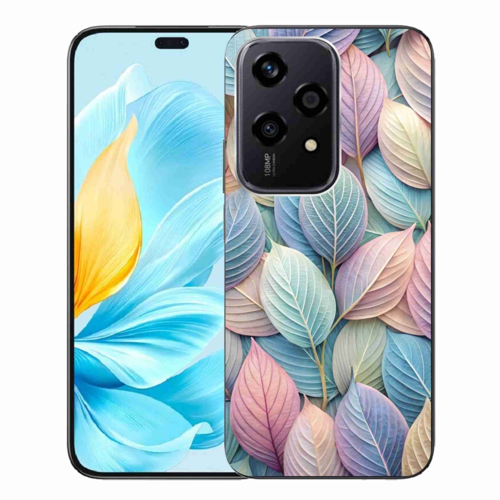 Zselés borító mmCase a Honor 200 Lite 5G készülékhez - pasztell levelek