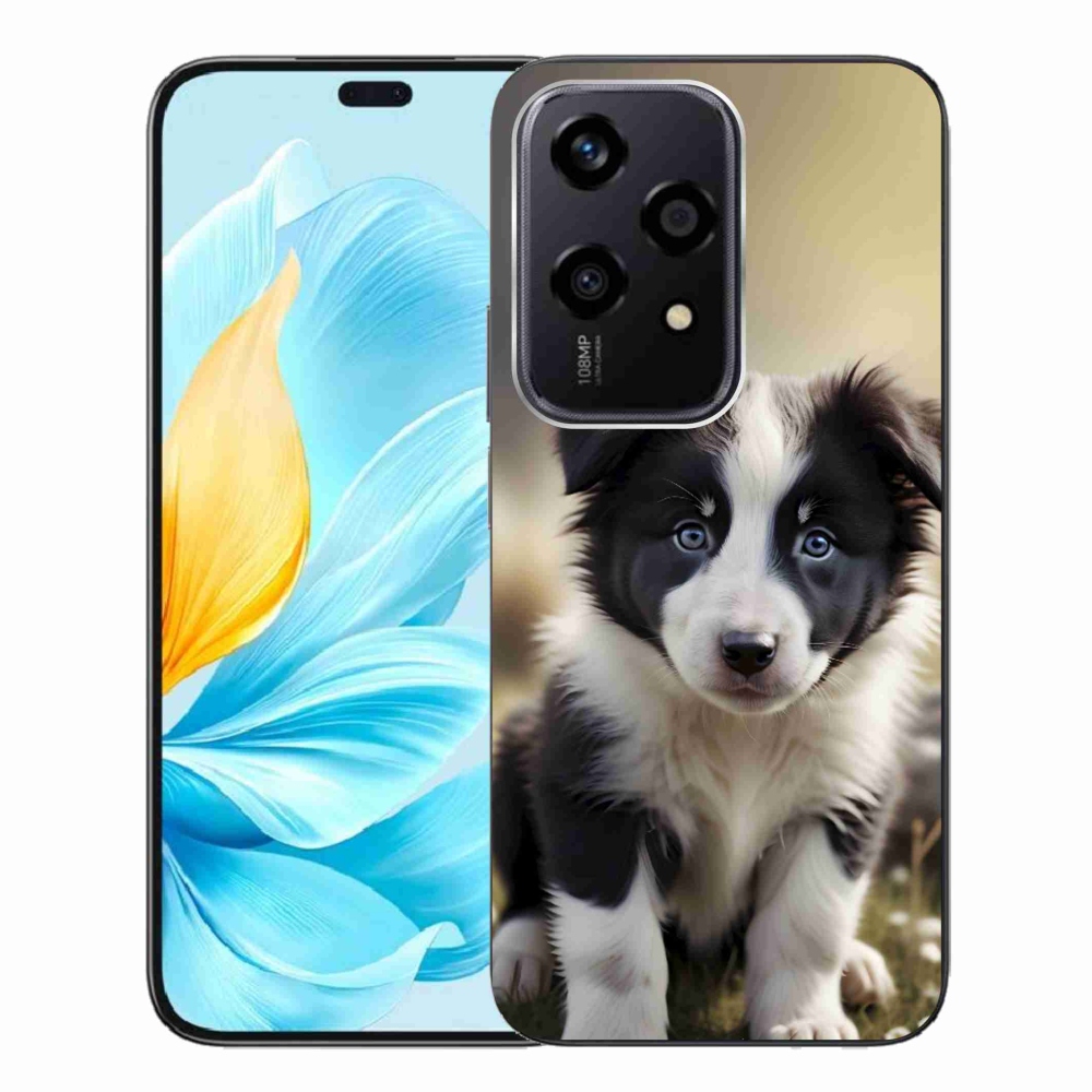 mmCase gél tok az Honor 200 Lite 5G-hez – aranyos border collie
