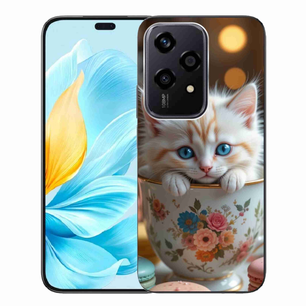 Gél borító mmCase a Honor 200 Lite 5G számára - aranyos cica 6