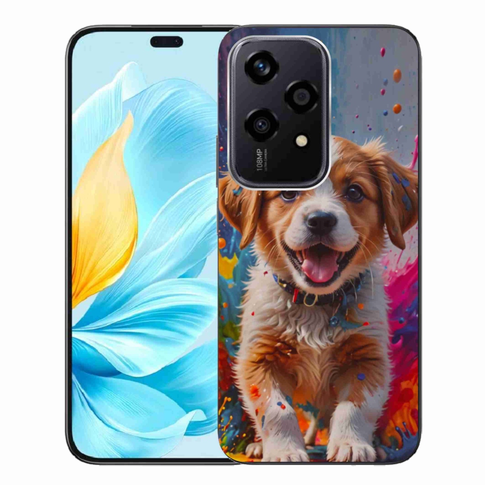 Gél borító mmCase a Honor 200 Lite 5G számára - aranyos kiskutya 3