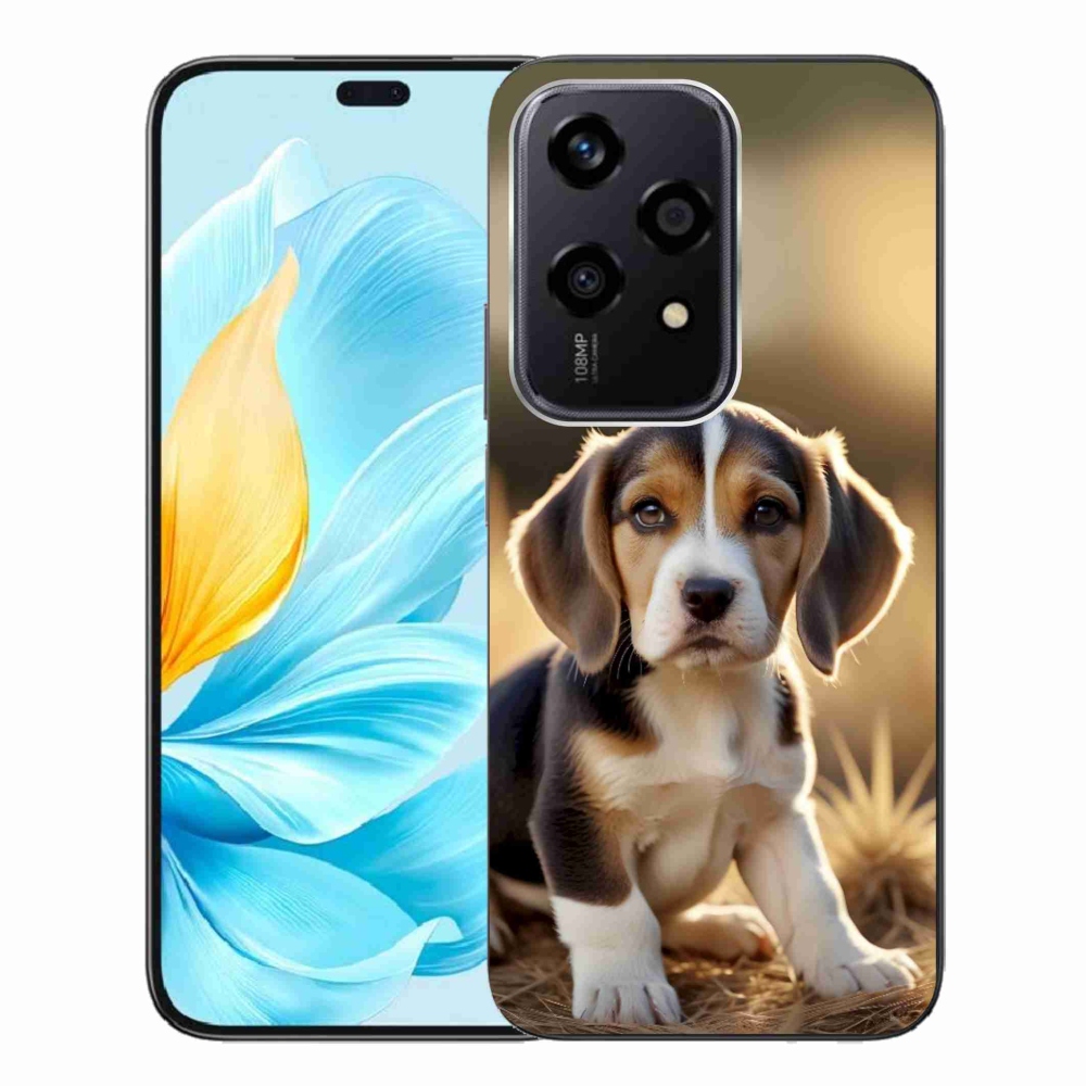 mmCase gél tok az Honor 200 Lite 5G-hez – aranyos beagle