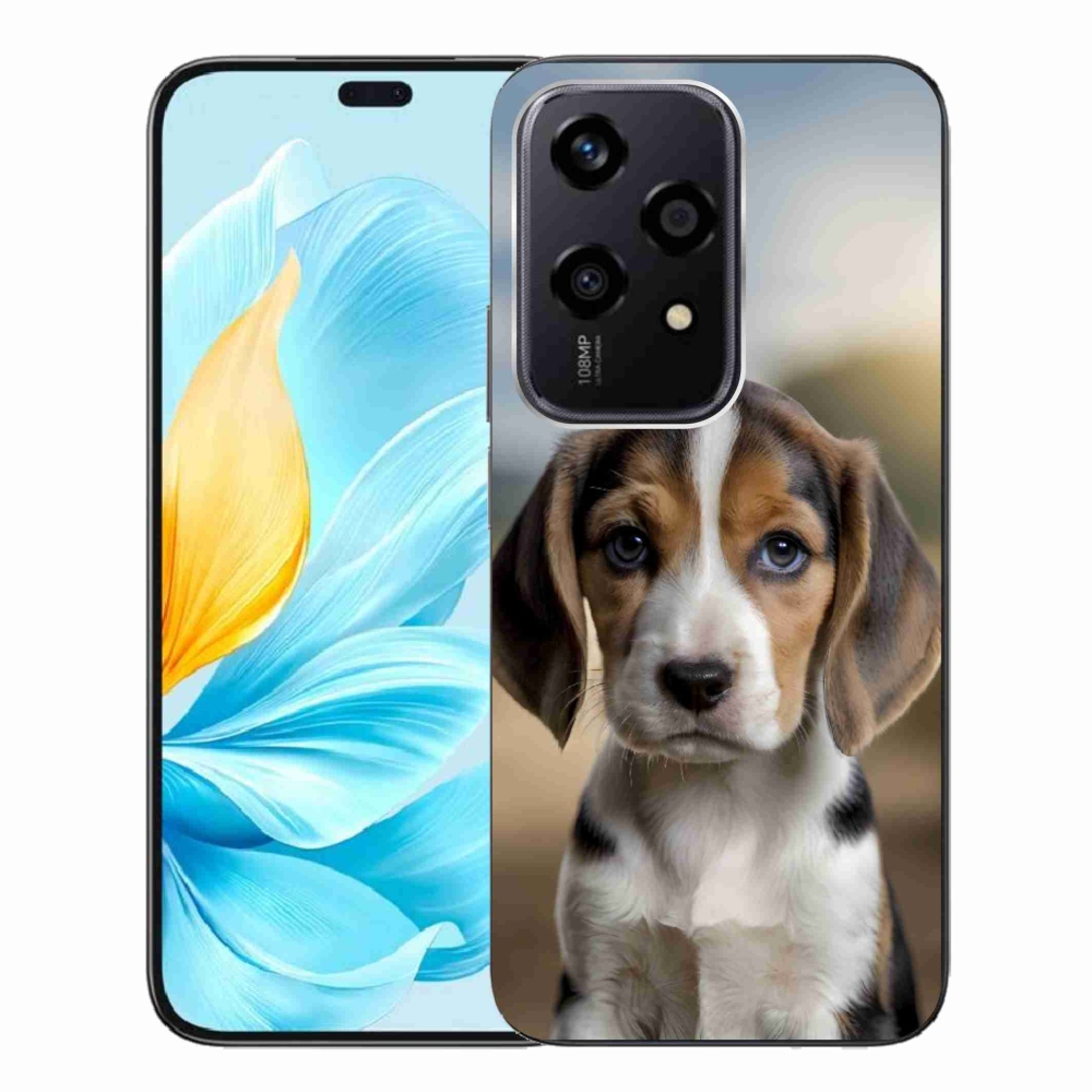 mmCase gél tok az Honor 200 Lite 5G-hez – aranyos beagle