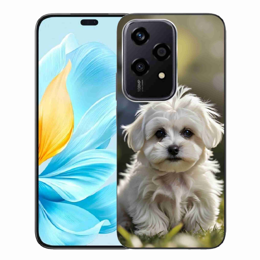 mmCase gél tok az Honor 200 Lite 5G-hez – aranyos máltai kutyus