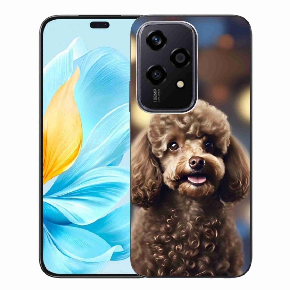 mmCase gél tok az Honor 200 Lite 5G-hez – aranyos pudli