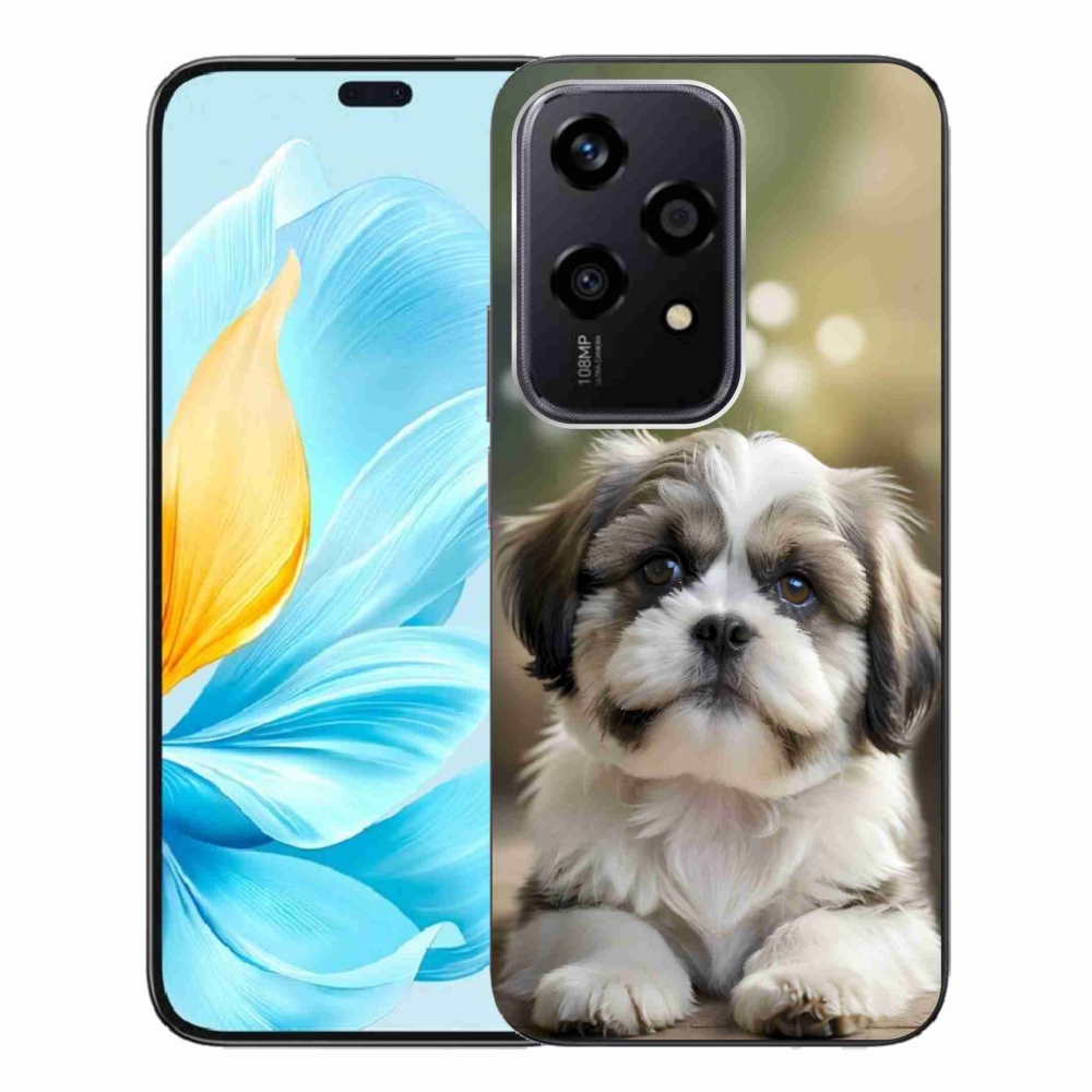 mmCase gél tok az Honor 200 Lite 5G-hez – aranyos shih-tzu
