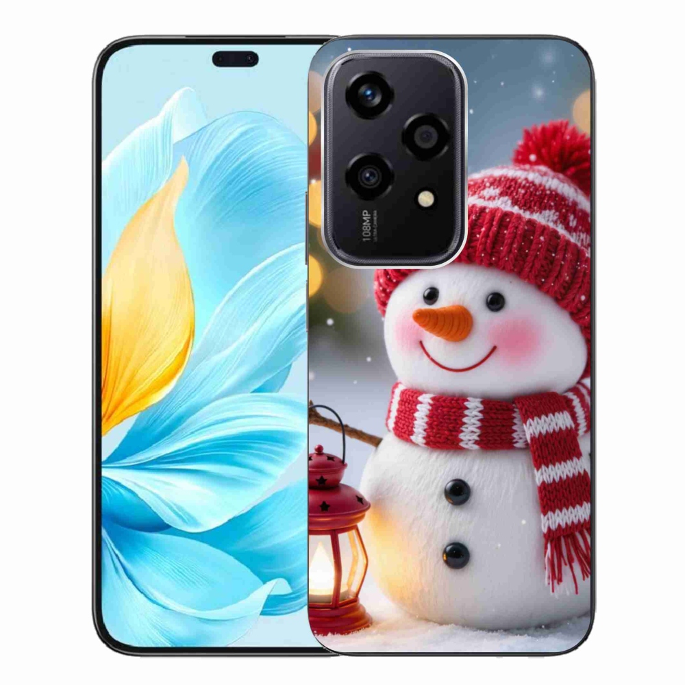 Zselés borítás mmCase a Honor 200 Lite 5G készülékhez - hóember 2