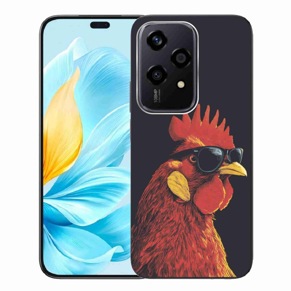 Gél borítás mmCase a Honor 200 Lite 5G számára - elegáns kakas