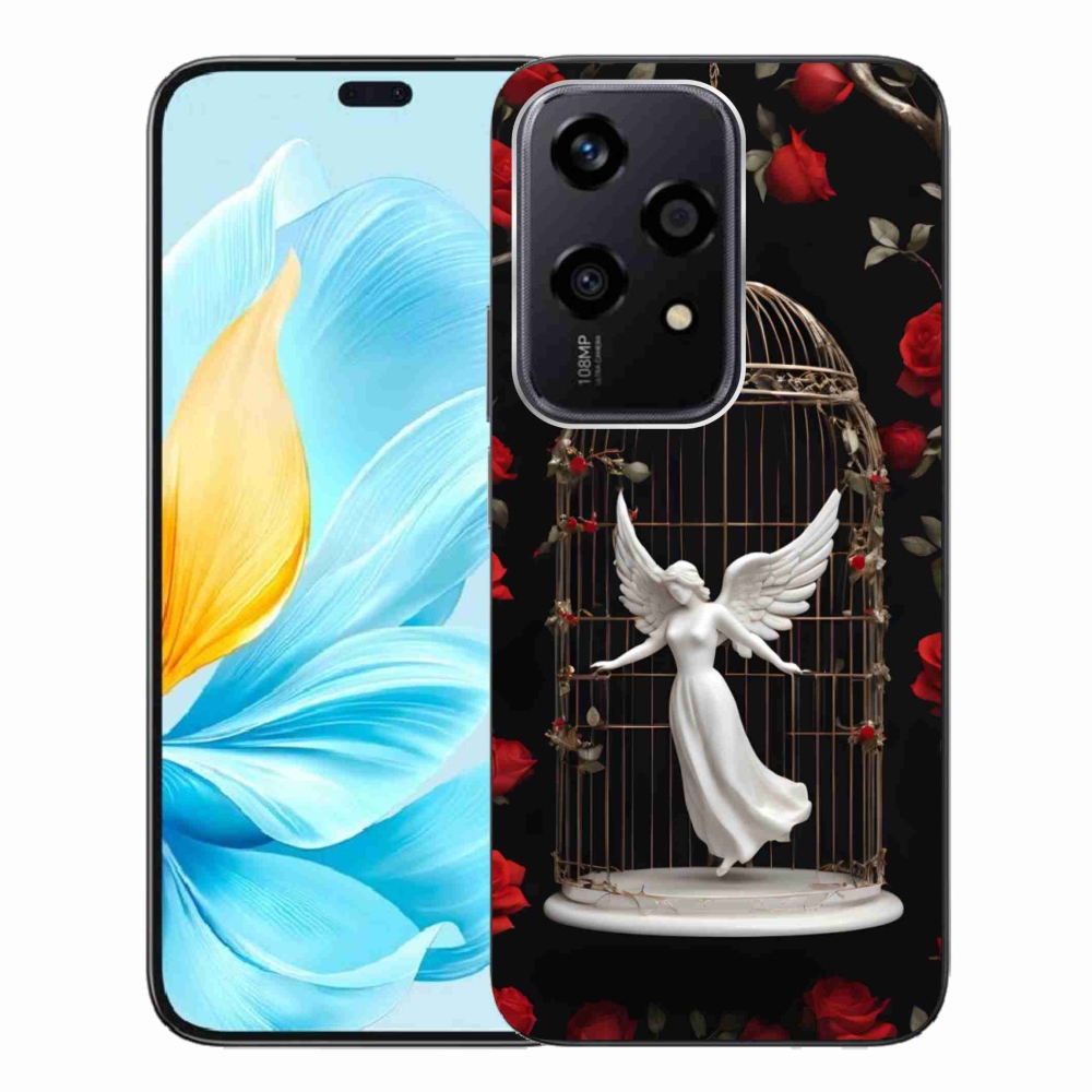 Zselés borítás mmCase a Honor 200 Lite 5G számára - csapdába esett angyal