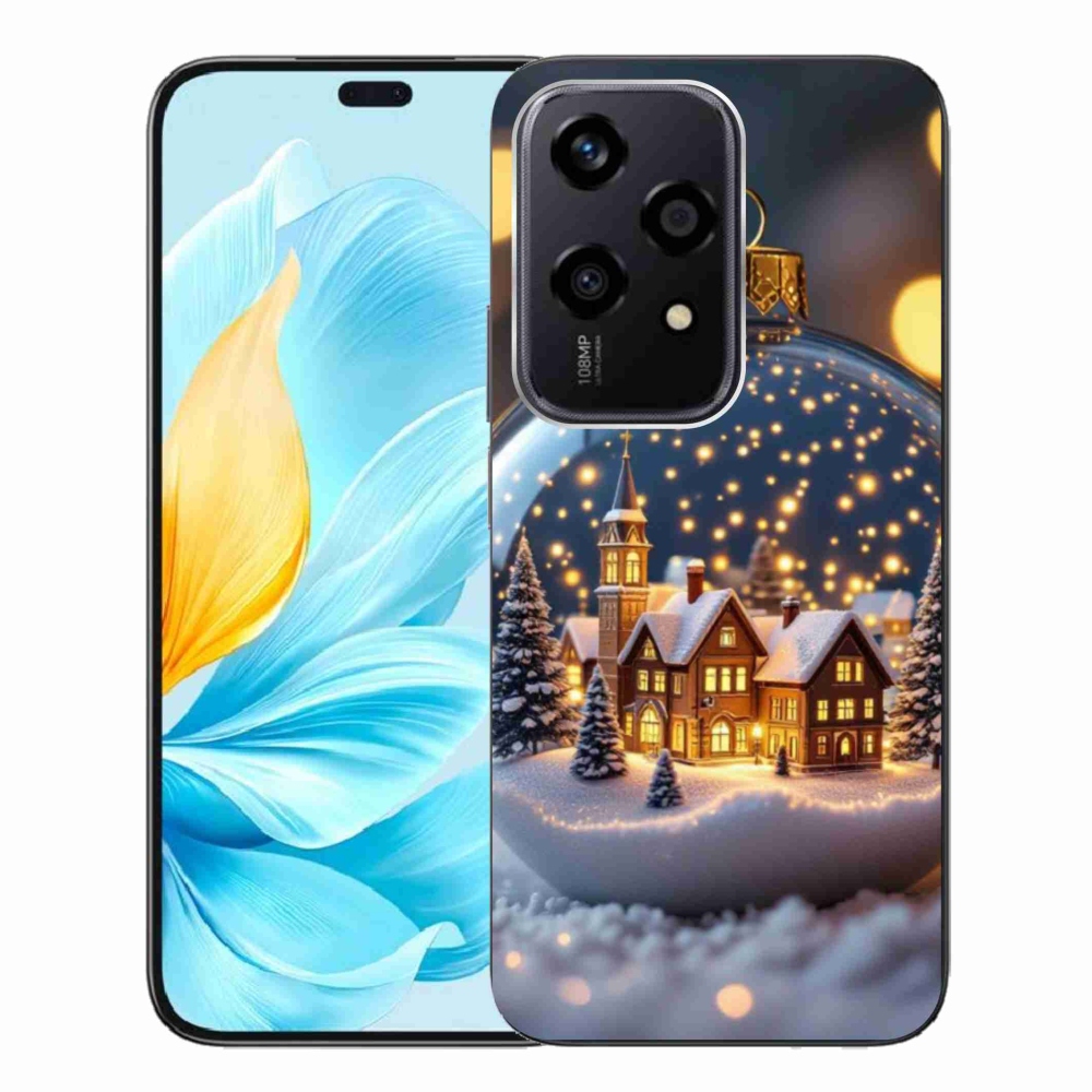 Gél borítás mmCase a Honor 200 Lite 5G számára - Karácsonyi golyók 4
