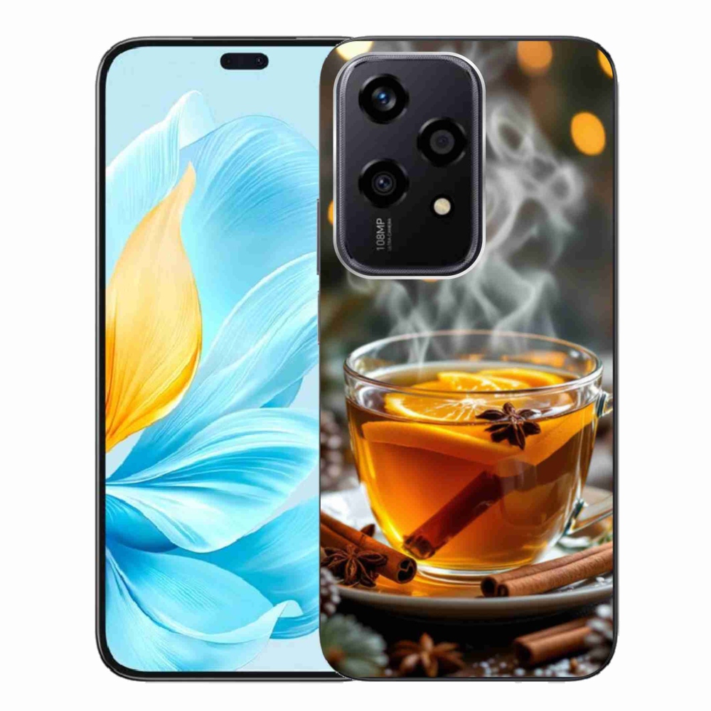 Zselés borítás mmCase a Honor 200 Lite 5G számára - karácsonyi lyukasztás