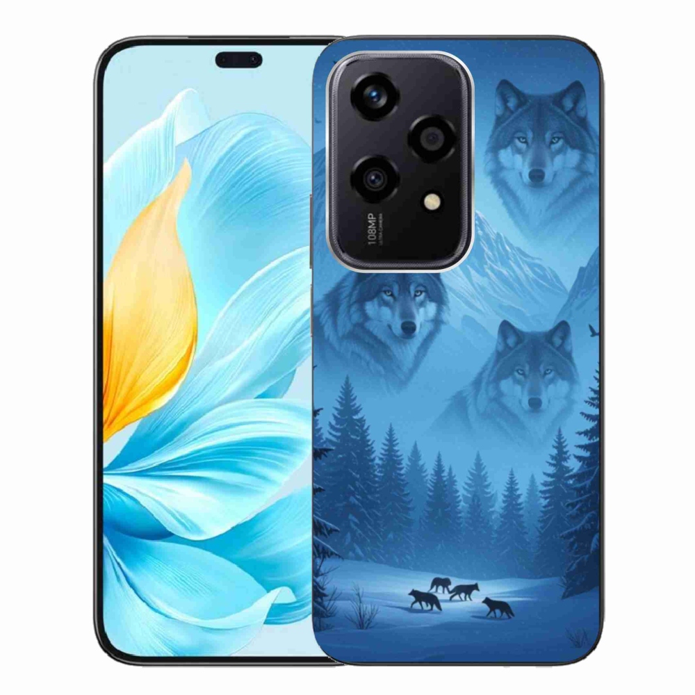 Zselés borítás mmCase a Honor 200 Lite 5G számára - farkas csomag