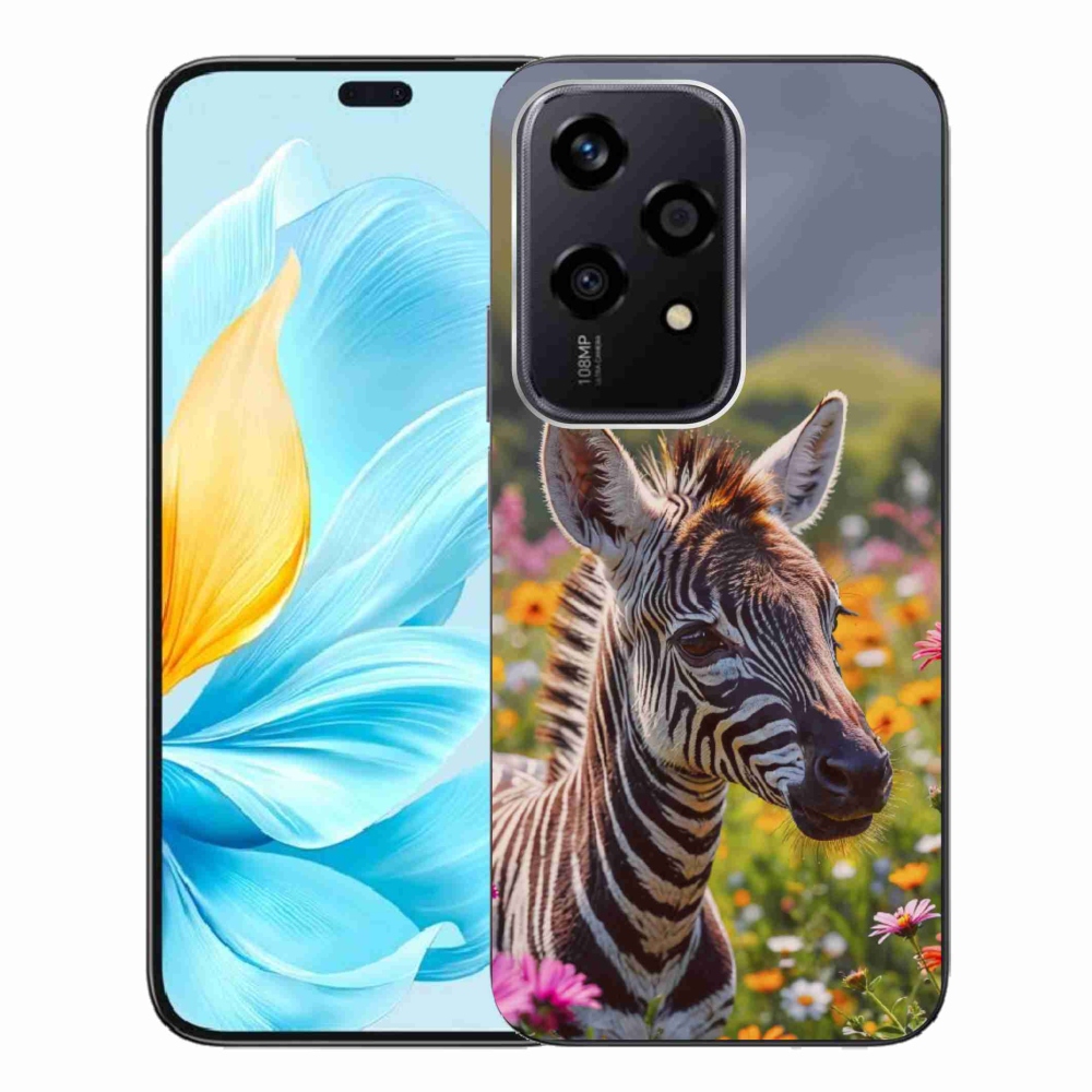 mmCase gélhuzat az Honor 200 Lite 5G-hez – zebra a réten
