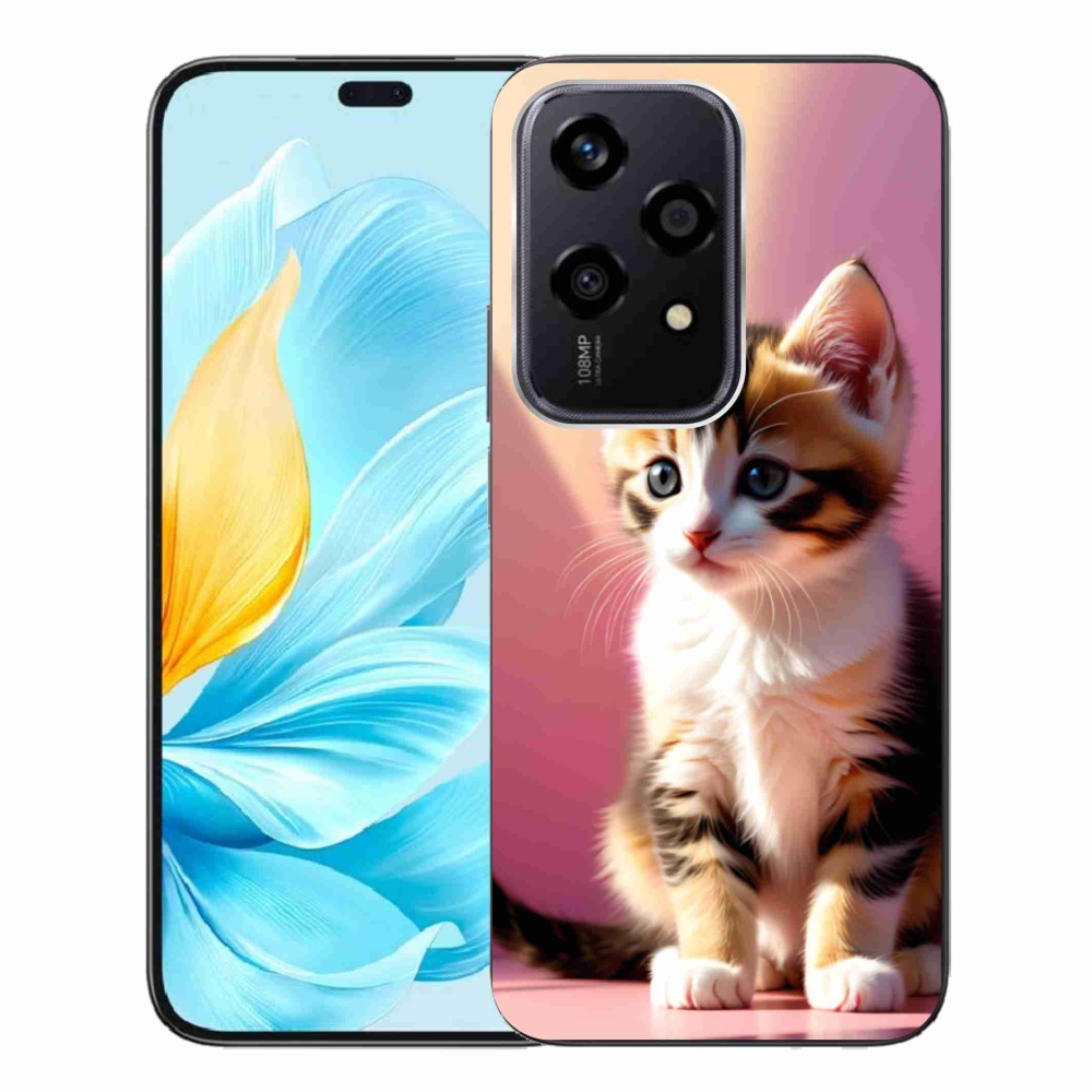 Gél borító mmCase a Honor 200 Lite 5G számára - kíváncsi cica 2