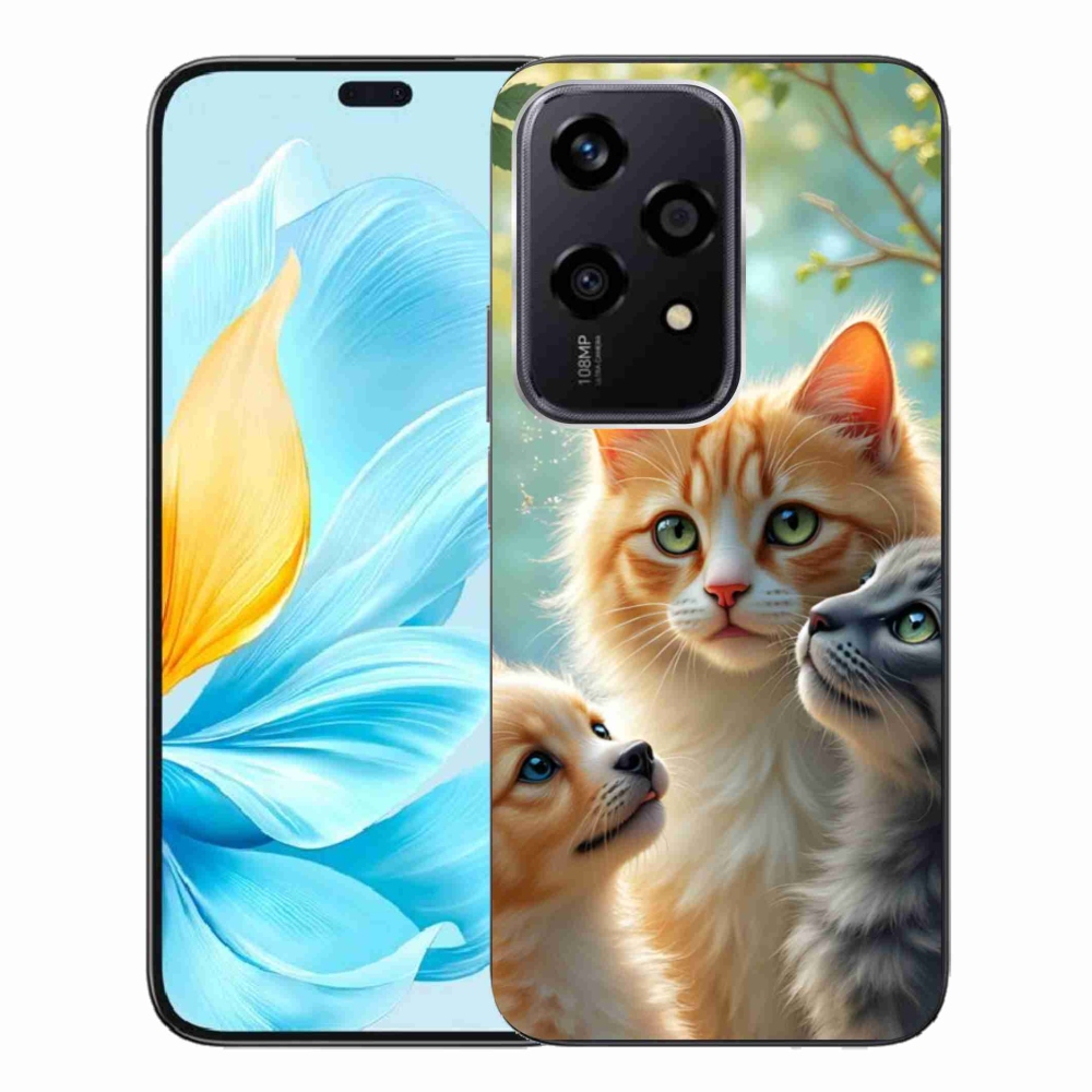 Zselés borítás mmCase a Honor 200 Lite 5G számára - állati barátság 2