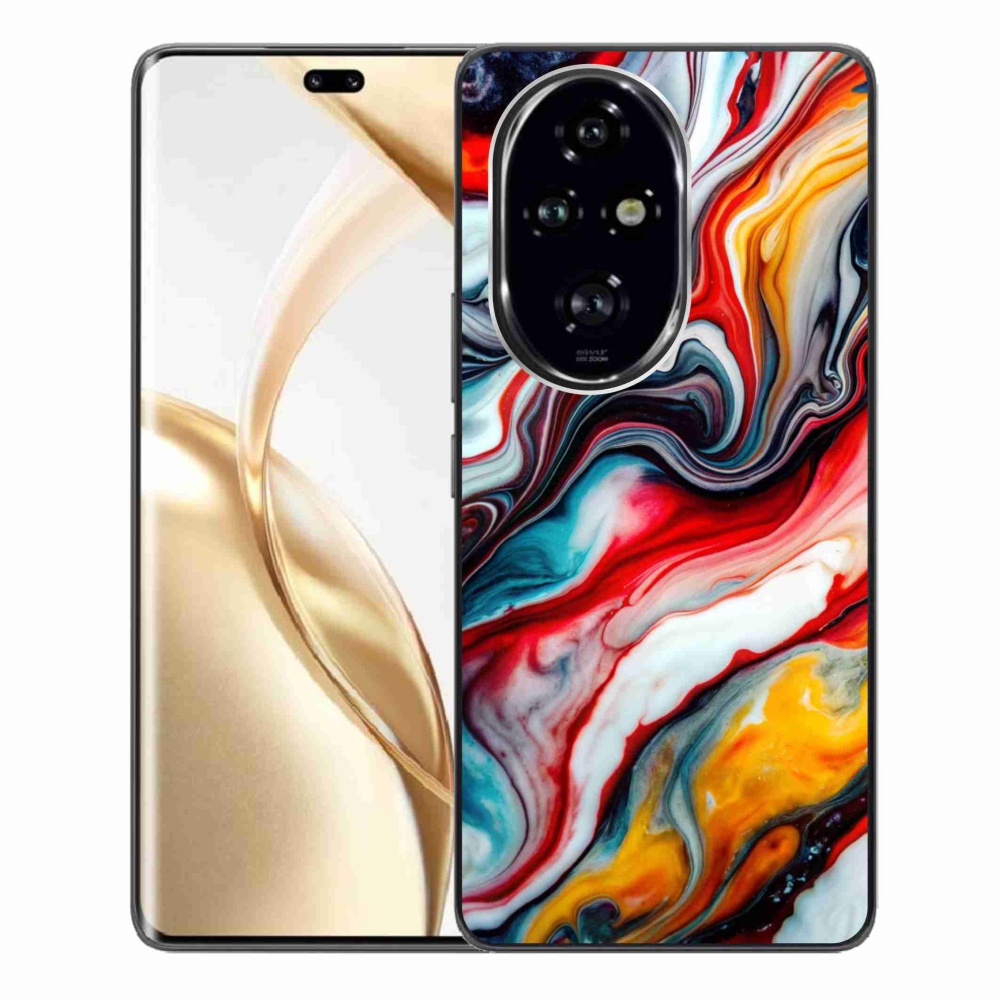 Zselés borítás mmCase a Honor 200 Pro 5G számára - absztrakt motívum 35