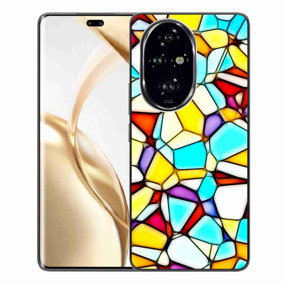 Zselés borítás mmCase a Honor 200 Pro 5G számára - absztrakt motívum 40