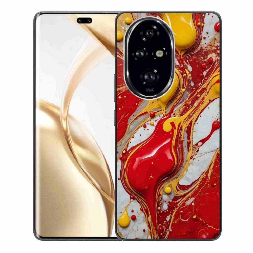 Zselés borítás mmCase a Honor 200 Pro 5G számára - absztrakt motívum 42