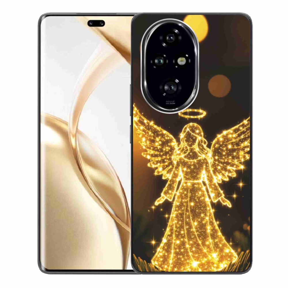 Zselés borítás mmCase a Honor 200 Pro 5G számára - angyal