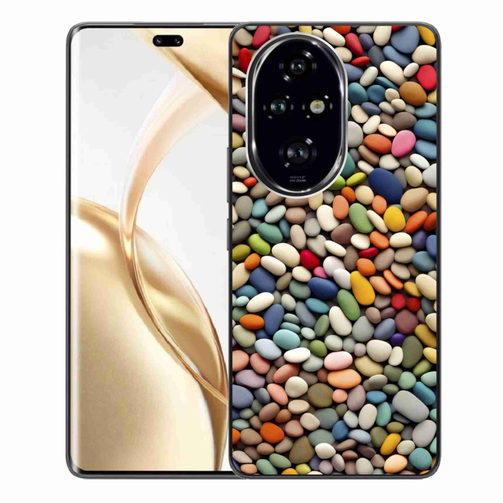 Zselés borítás mmCase a Honor 200 Pro 5G készülékhez - színes strasszkövek 2