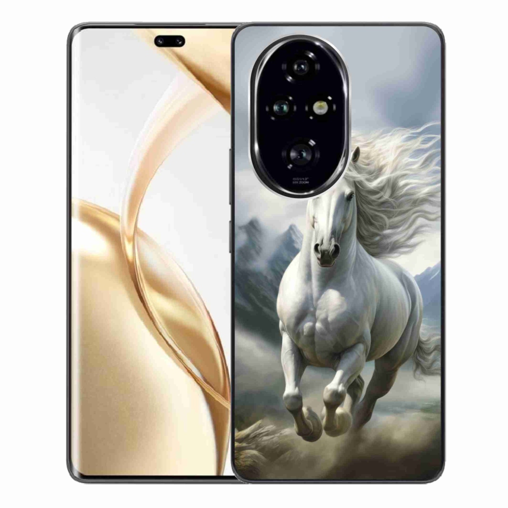 mmCase géltok az Honor 200 Pro 5G-hez – futó fehér ló 3