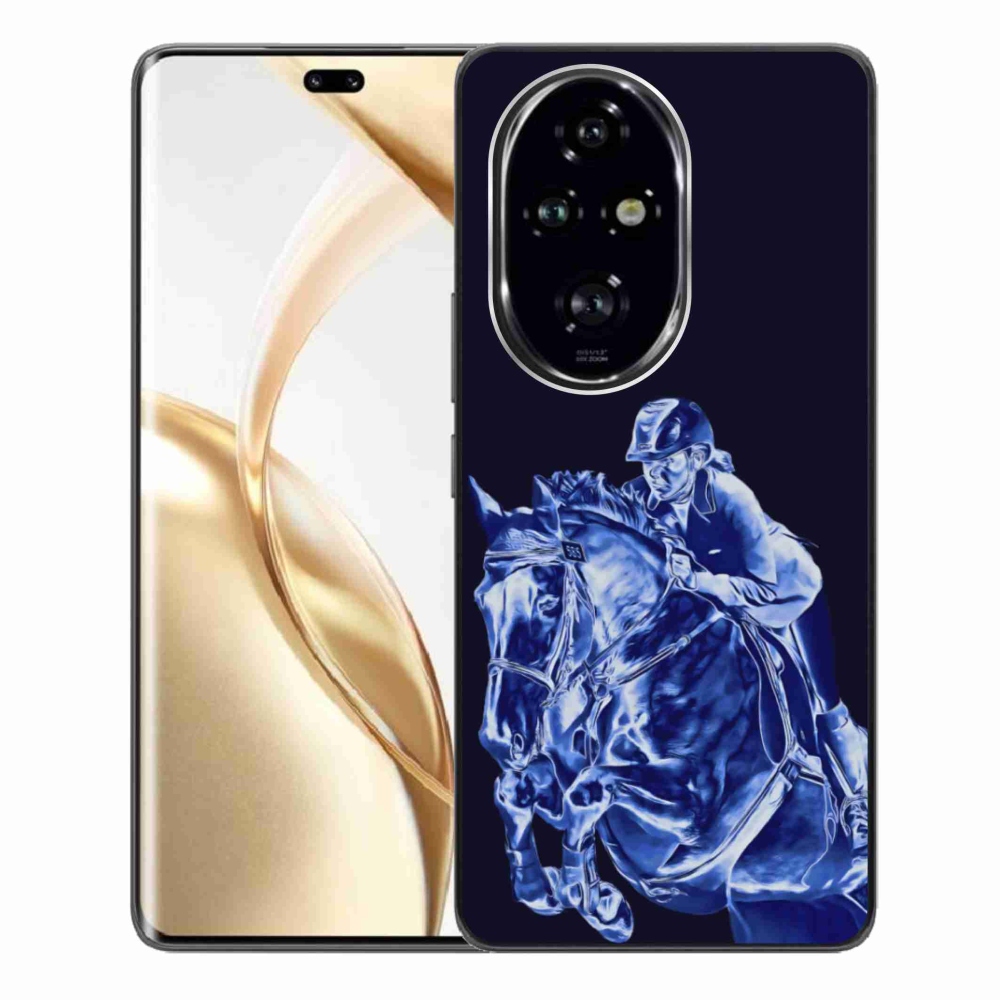 Zselés borítás mmCase a Honor 200 Pro 5G számára - versenyló