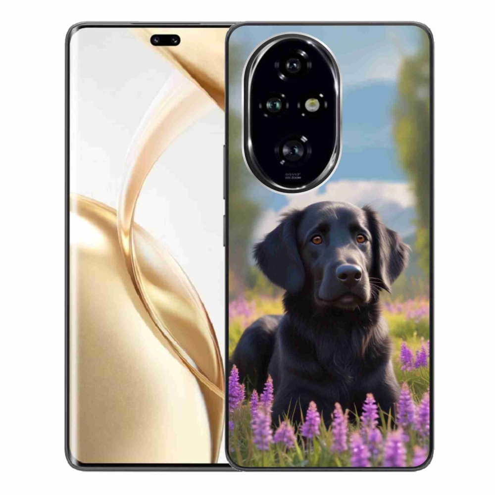 mmCase géltok az Honor 200 Pro 5G-hez – elegáns fekete retriever