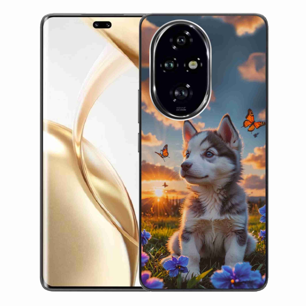 mmCase gél tok az Honor 200 Pro 5G-hez – husky naplementekor