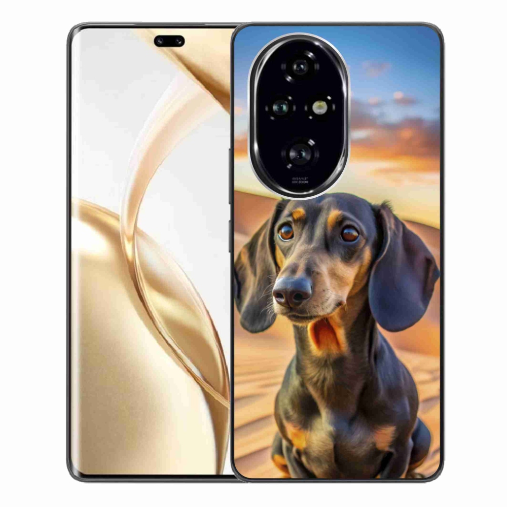 Zselés borítás mmCase a Honor 200 Pro 5G készülékhez - tacskó 3