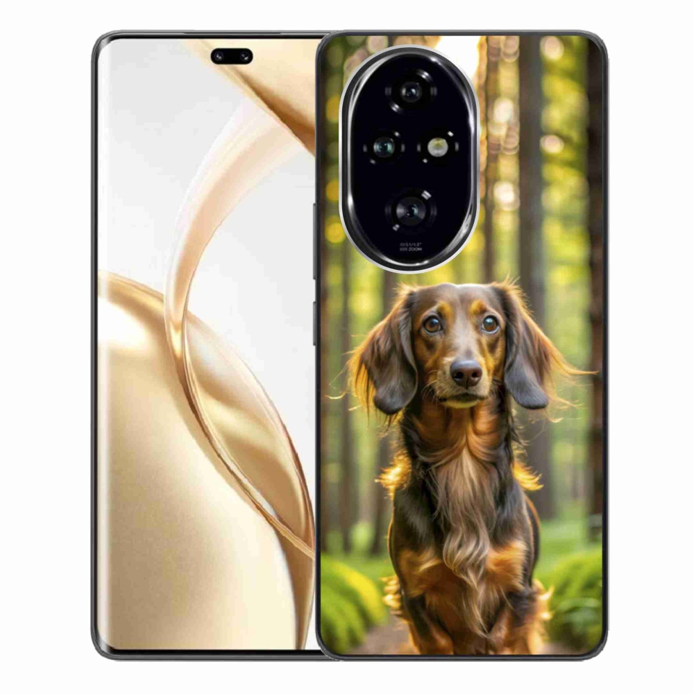 Zselés borítás mmCase a Honor 200 Pro 5G készülékhez - tacskó 4