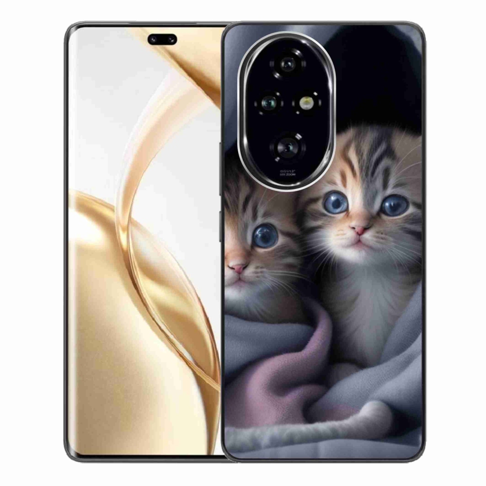 Zselés borítás mmCase a Honor 200 Pro 5G készülékhez - cat duo 2