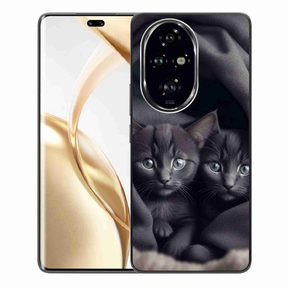 Zselés borítás mmCase a Honor 200 Pro 5G készülékhez - cat duo